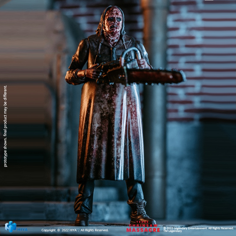[สั่งจอง]HIYA EMT0039 1/18 : Texas Chainsaw Massacre (2022) - Human Skin Face Massacre