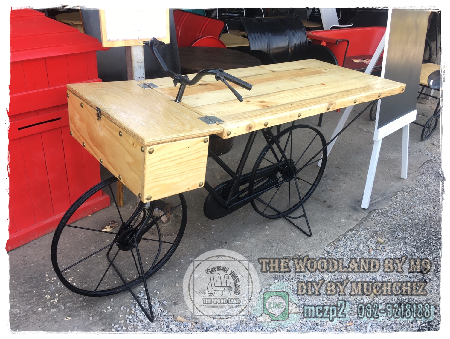 #BICYCLE Design#เฟอร์นิเจอร์จักรยานวินเทจ #เฟอร์นิเจอร์ตกแต่งร้านกาแฟ