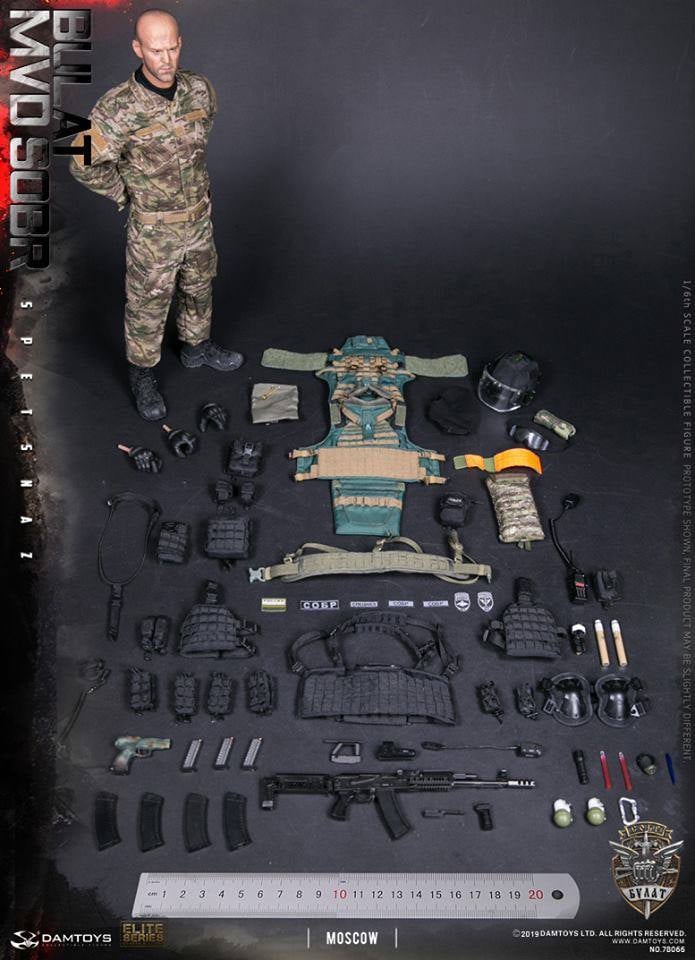 [สั่งจอง]Elite series 1/6 RUSSIAN SPETSNAZ MVD SOBR - BULAT MOSCOW 78066