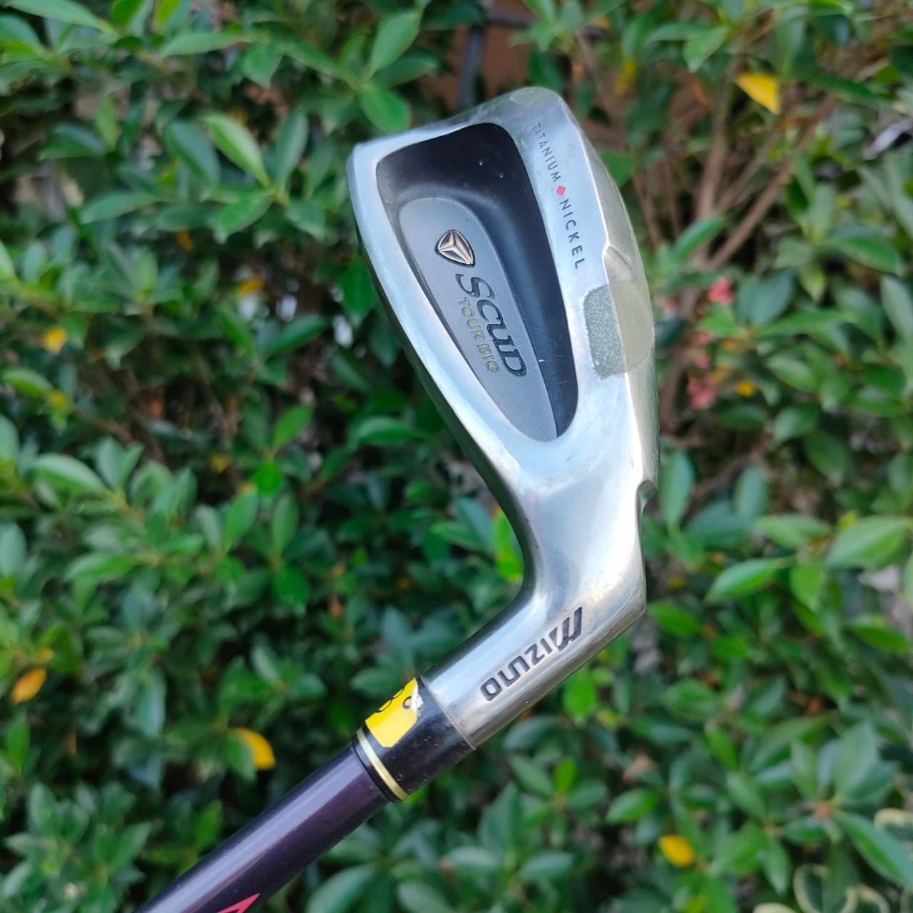 เหล็ก 4 MIZUNO SCUD TOUR BIG ก้าน SPECLAL TUNE L-53 FLEX R เหล็กยาวตีวง่ายมากๆๆๆ ด้านล่สงใหญ่ CAVITY ลึก หน้ายาว MADE IN JAPAN