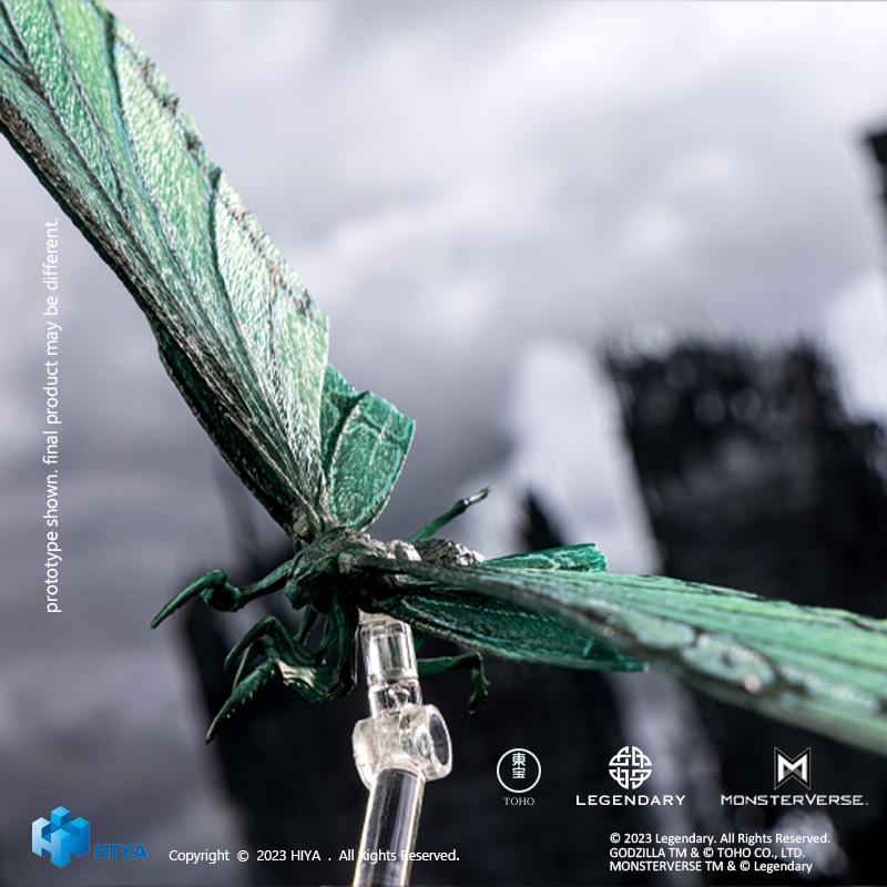 [สั่งจอง]Hiya toys EXQUISITE BASIC EBG0411 : Mothra Emerald Titan Ver.