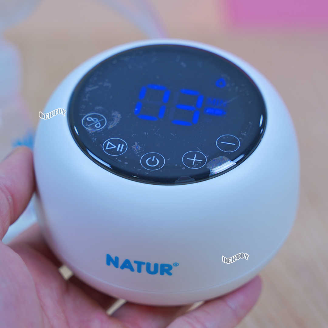 NATUR เนเจอร์ เครื่องปั๊มนมไฟฟ้าเนเจอร์เดี่ยว รุ่น M2 เสียงเงียบ ประกันศูนย์ 24 เดือน