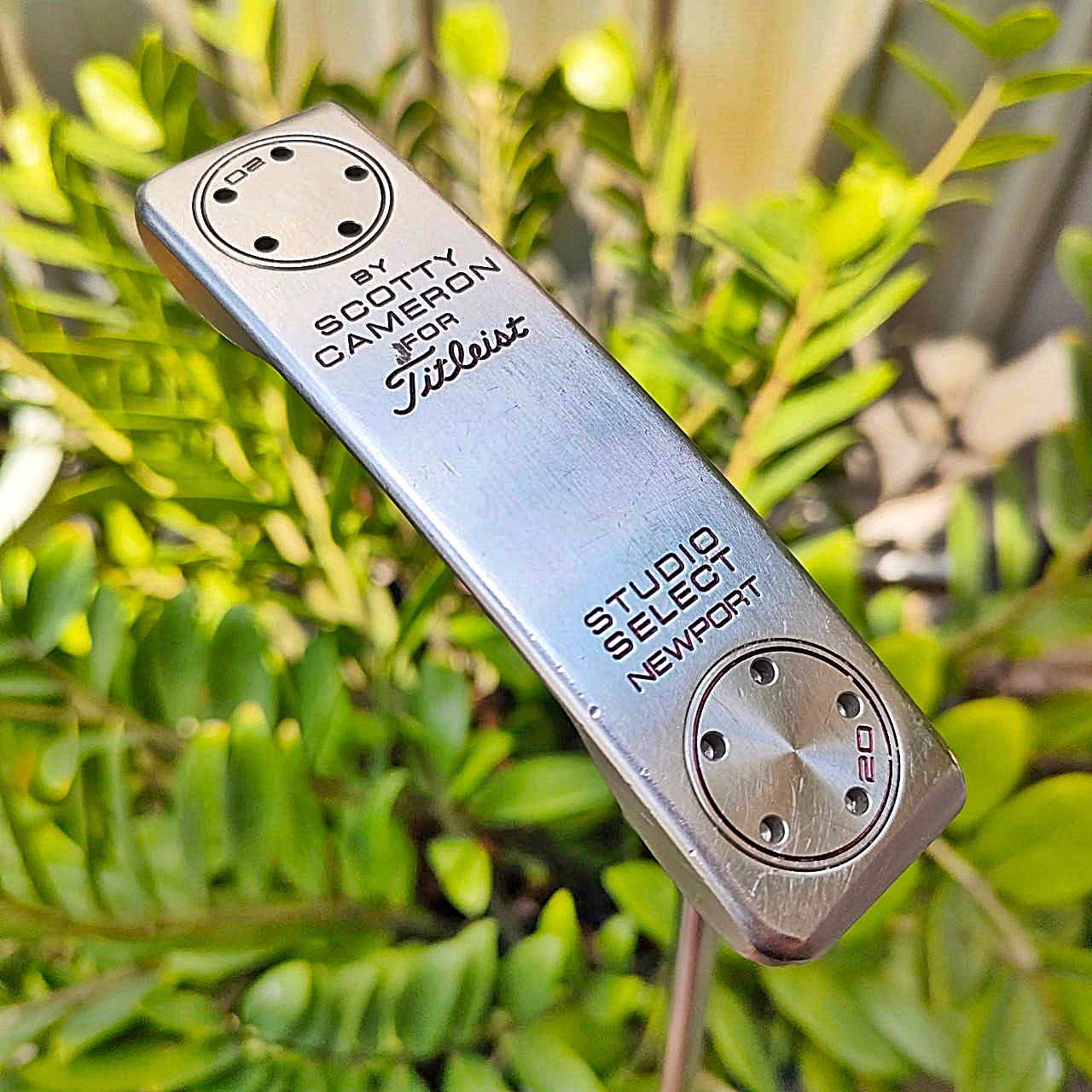 PUTTER TITLEIST SCOTTY CAMERON STUDIO SELECT NEWPORT ยาว 34 นิ้ว ไม้กอล์ฟพรีเมี่ยมมือสอง ของแท้ By NakaraLuxurious