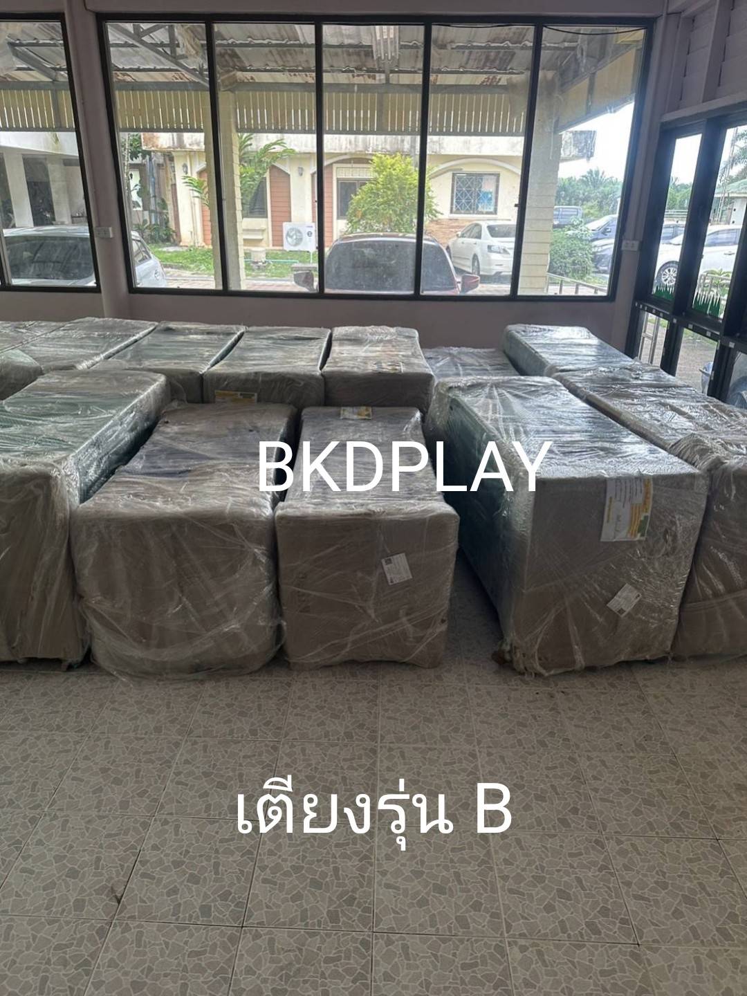 เตียงนอนเด็ก เตียงตาข่ายสีพาสเทล เตียงเด็กอนุบาล,เตียงสนาม เตียงตาข่าย สำหรับโรงเรียน ศูนย์พัฒนาเด็กเล็ก พร้อมส่ง