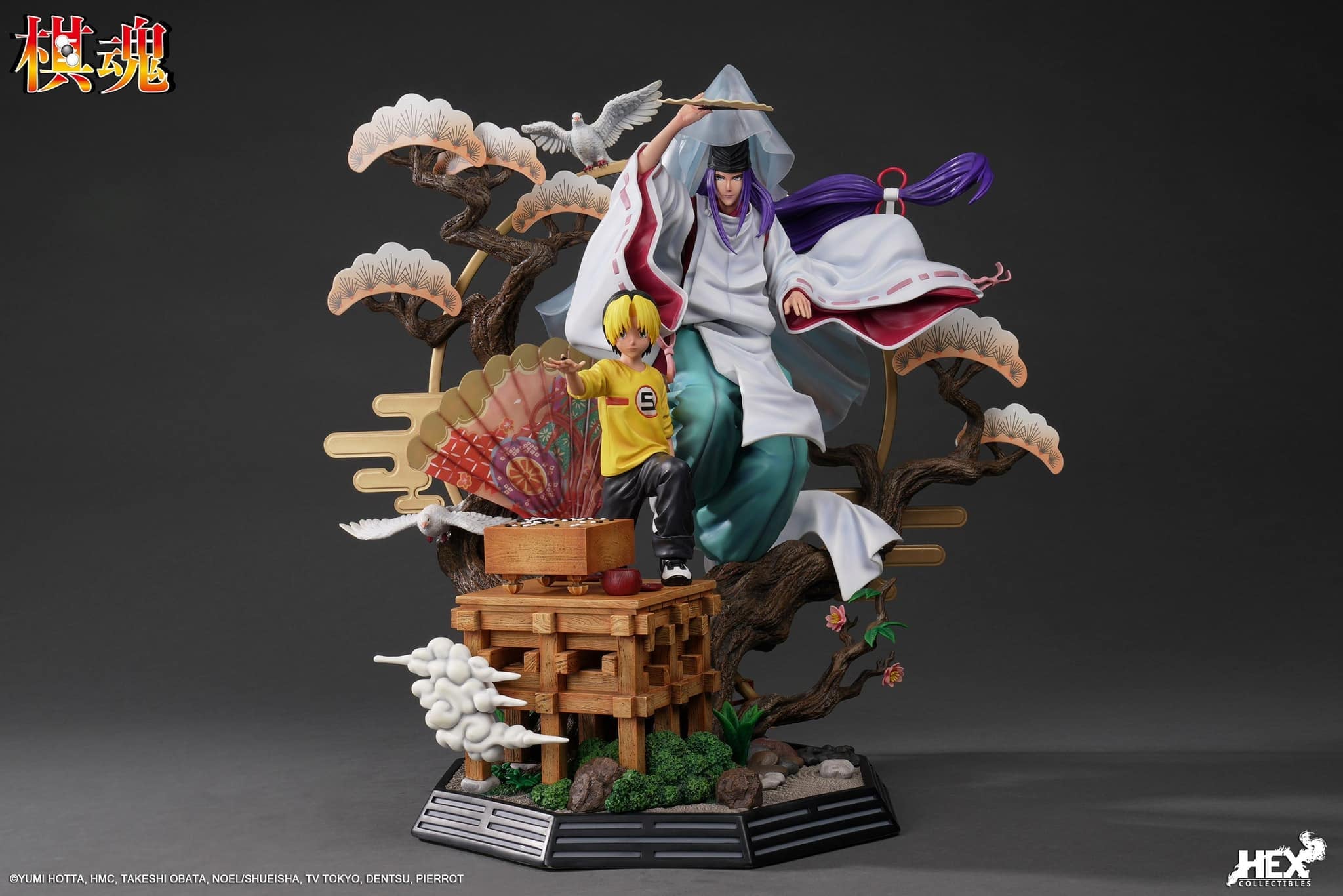 [สั่งจอง]HEX Collectibles 1/6 : Hikaru no Go-Shindou Hikaru & Fujiwara no Sai: The Divine Move