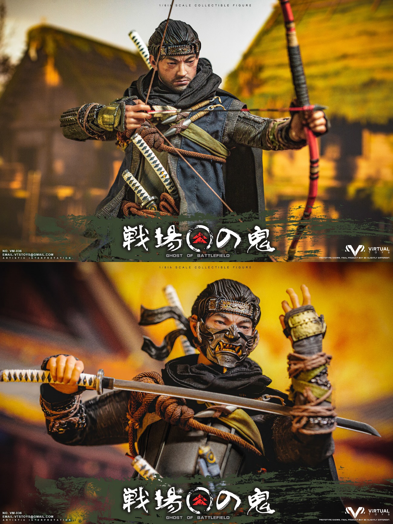 [สั่งจอง]VTSTOYS VM-036 1/6 : Ghost of Battlefield