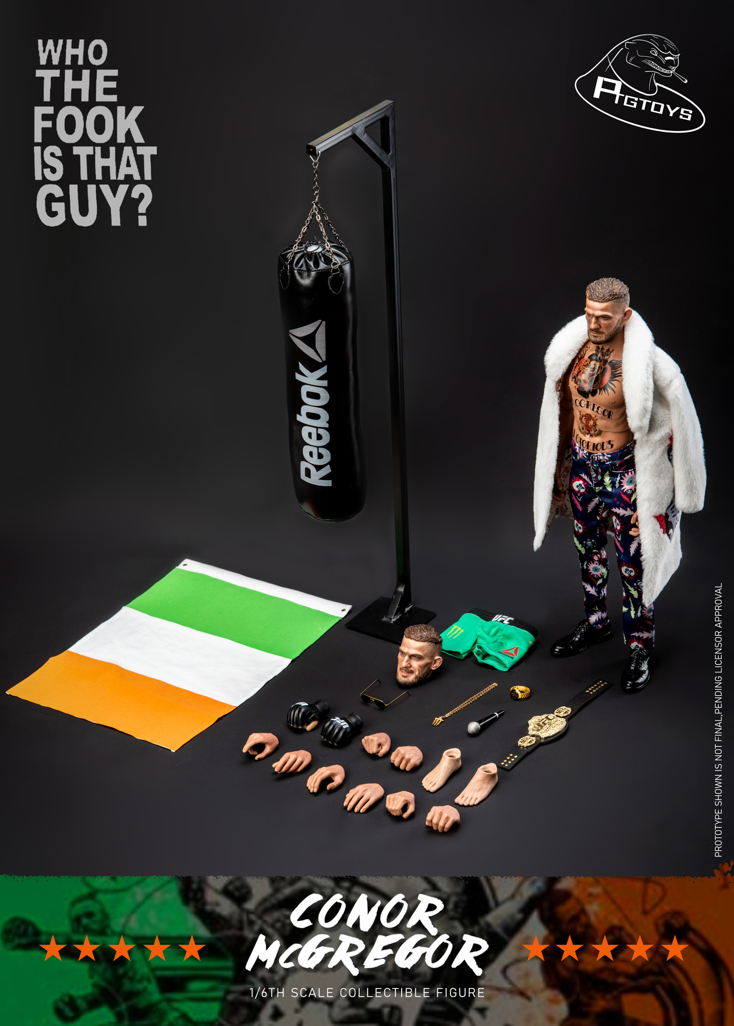 [สั่งจอง] Ptgtoys PT-8602 1/6 : Fighting King