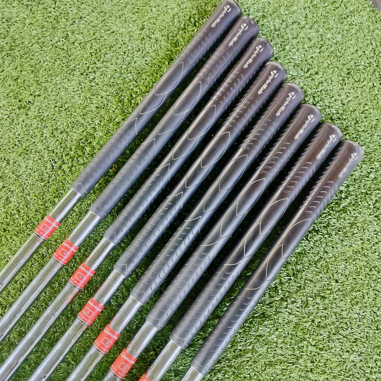 ชุดเหล็ก Taylormade RAC HT มีเหล็ก 3 4 5 6 7 8 9 PW ก้าน Taylormade FLEX S ใบใหญ่ตีง่ายมาก ไม้กอล์ฟพรีเมี่ยมมือสอง ของแท้ By NakaraLuxurious