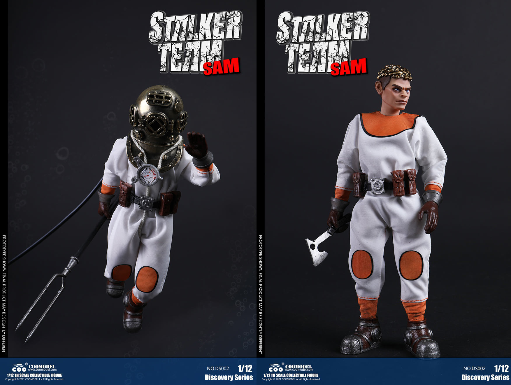 [สั่งจอง]COOMODEL 1/12 : DISCOVERY SERIES - STALKER TEAM (Bronze Edition/Color Edition)