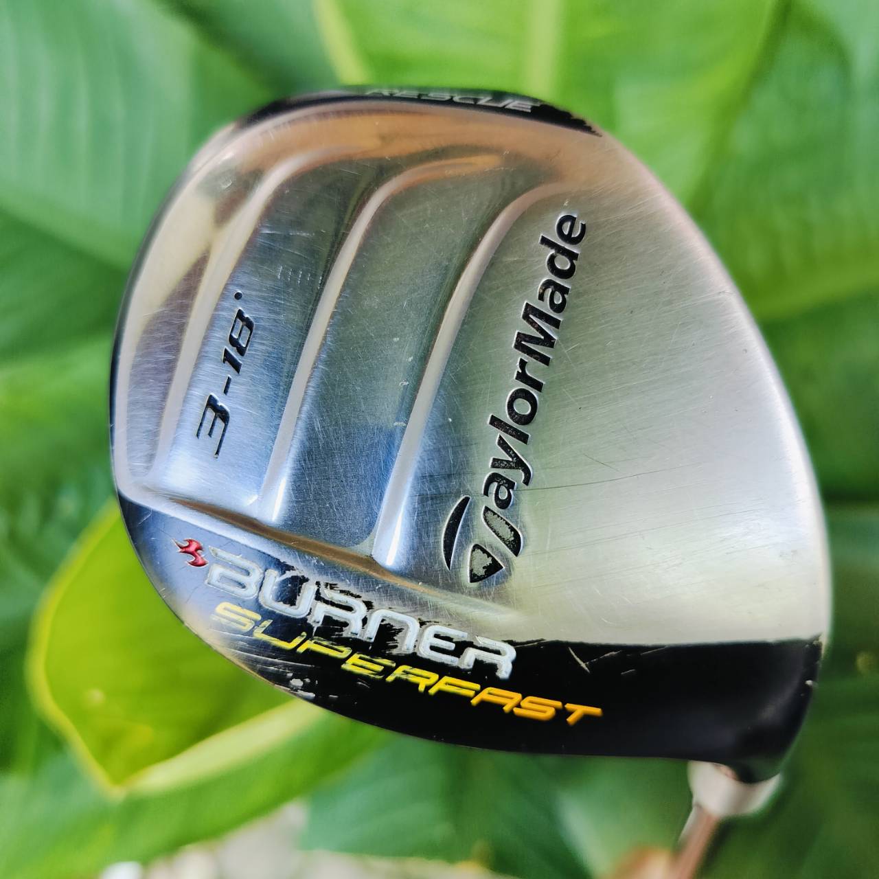 UT3 TAYLORMADE RESCUE BURNER SUPERFAST องศา 18 ก้าน FUBUKI FLEX S มี COVER แท้เดิม เป็นไฮบริดที่ตีง่ายมากๆ ไม้กอล์ฟพรีเมี่ยมมือสอง ของแท้ By NakaraLuxurious