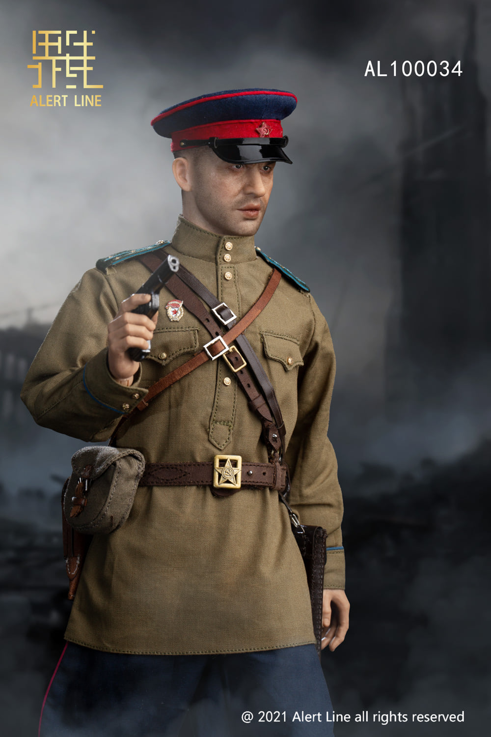 [สั่งจอง]Alert Line AL100034 1/6 : WWII Soviet NKVD Officer