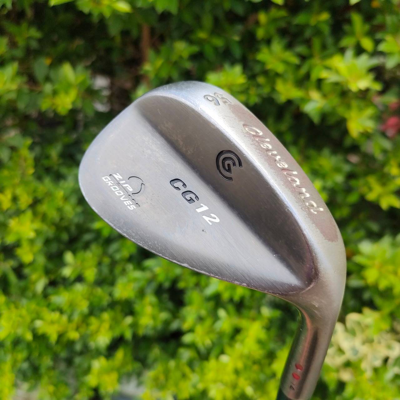 WEDGE CLEVELAND CG12 ZIP GROOVES องศา 56 เบาท์ 14 ร่องสี่เหลี่ยมแบบ ZIP ก้าน DYNAMIC GOLD FLEX WEDGE ร่องโหดแบบนี้ไม่มีอีกแล้ว!! ไม้กอล์ฟมือสอง ของแท้ BY NakaraLuxurious