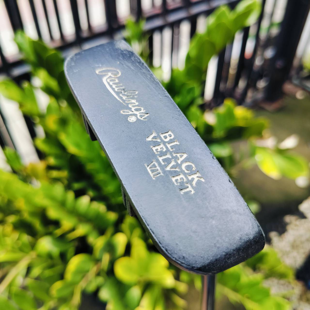 Rawlings Putter BLACK VELVET VII ความยาว 34 นิ้ว ตัวเล็งแบบสองจุด และวางลูกตรงกลาง เล็งง่ายมากๆ ชดเชยสูง พัตต์ตรงอย่างมากค่ะ ไม้กอล์ฟมือสอง ของแท้ By NakaraLuxurious