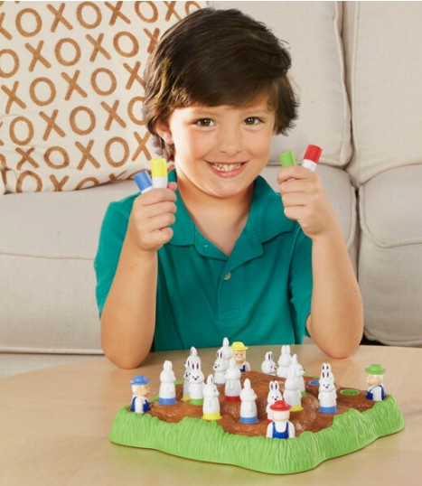 เกมกับดักกระต่าย-ในสวนผัก ของเล่นเสริมพัฒนาการ ,ของเล่นเสริมทักษะ,ของเล่นเด็ก, สื่อการสอนอนุบาล