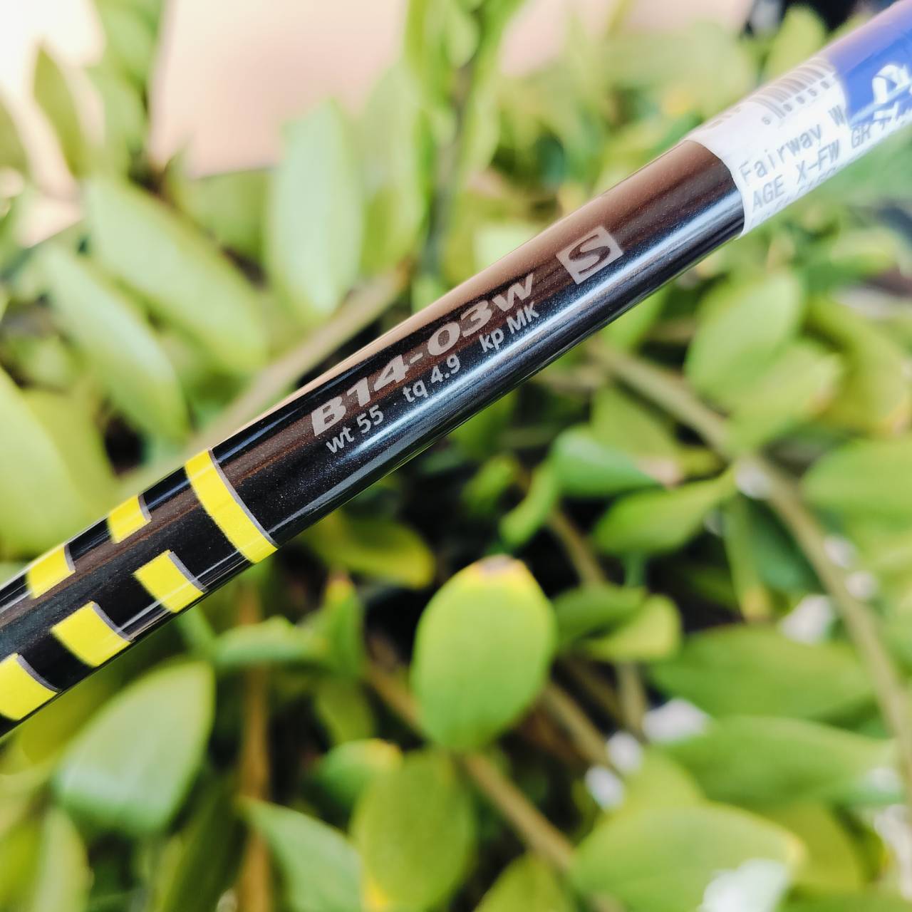 FW3 TourStage GR X-FW ก้าน TOUR AD B14-03W FLEX S ก้าน กริพ หัว สีโทนเหลือง หล่อมมากค่ะ สภาพดี ตีสุด กระดองเคฟล่าพรีเมี่ยม ไม้กอล์ฟพรีเมี่ยมมือสอง ของแท้ By NakaraLuxurious