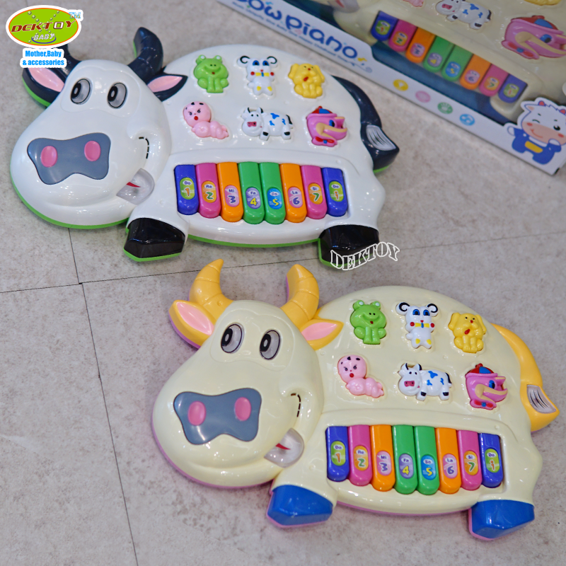 ของเล่นเด็กเปียนโน วัว
