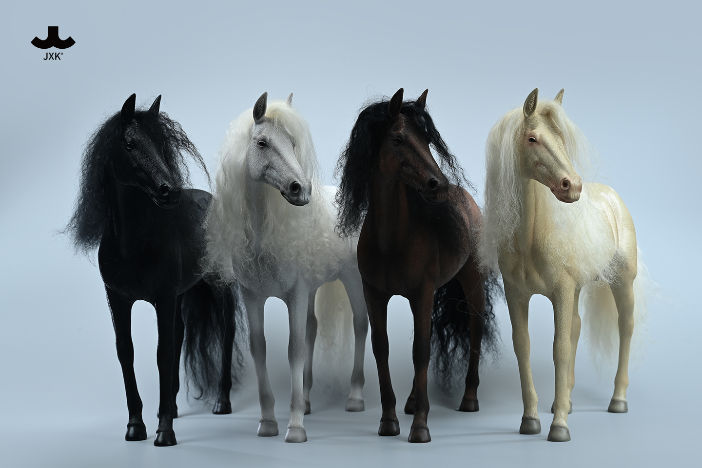 [สั่งจอง]JXK 1/6 Akhal teke horses