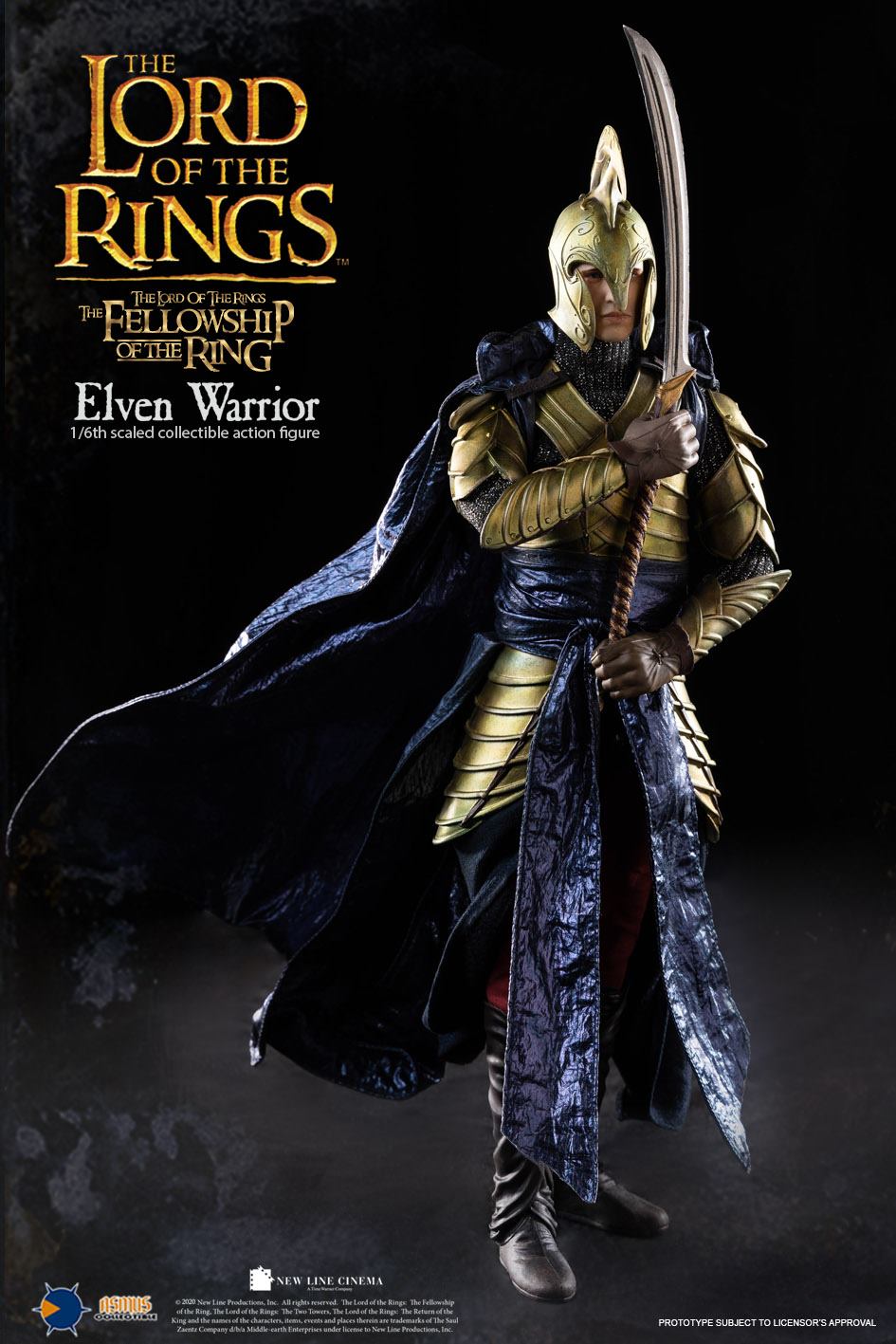 [สั่งจอง]ASMUS TOYS LOTR027W 1/6 Scale : THE LORD OF THE RINGS SERIES - ELVEN WARRIOR