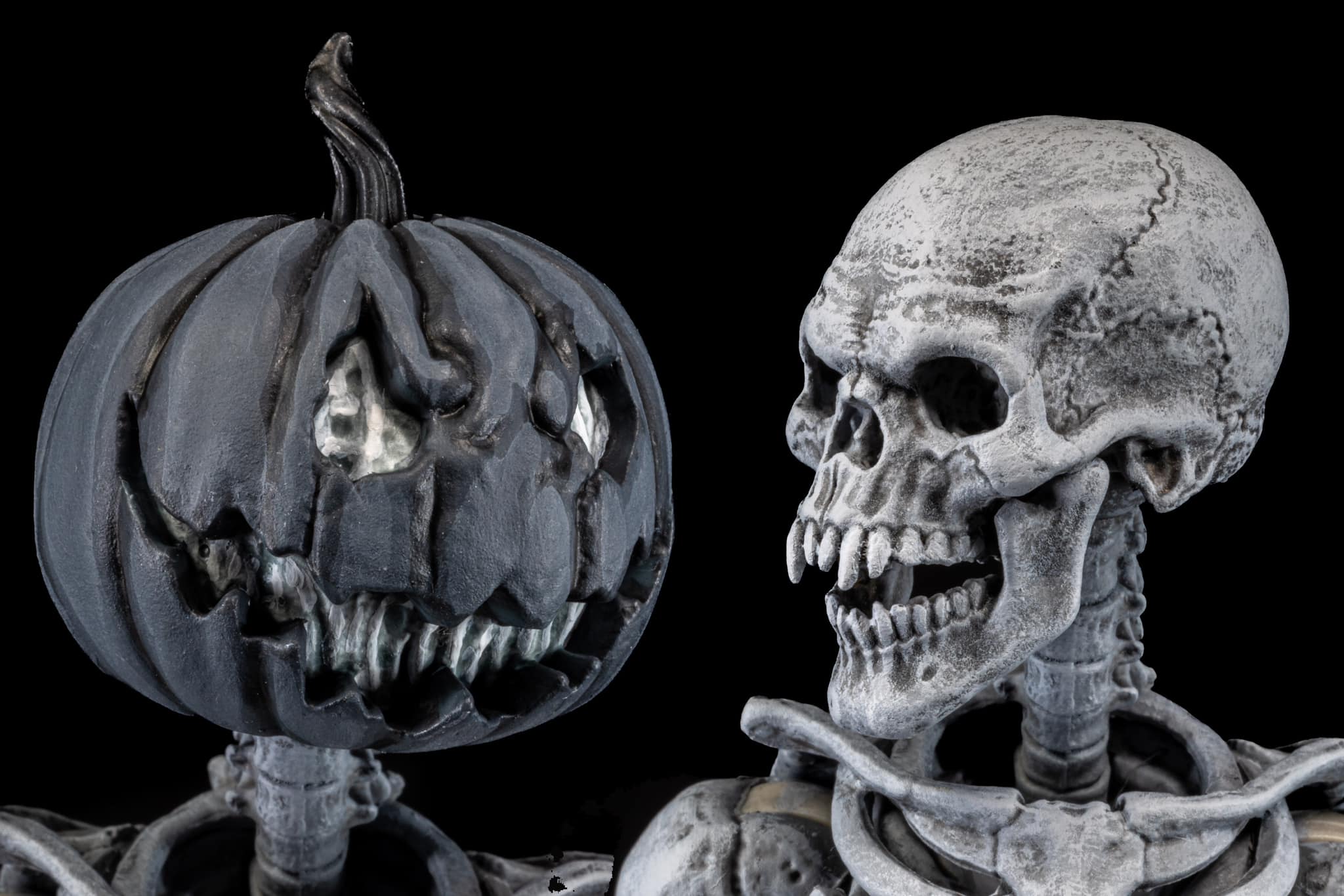 [พร้อมส่ง] Fourhorsemen : GRAVEYARD SKELETONS 4-pack