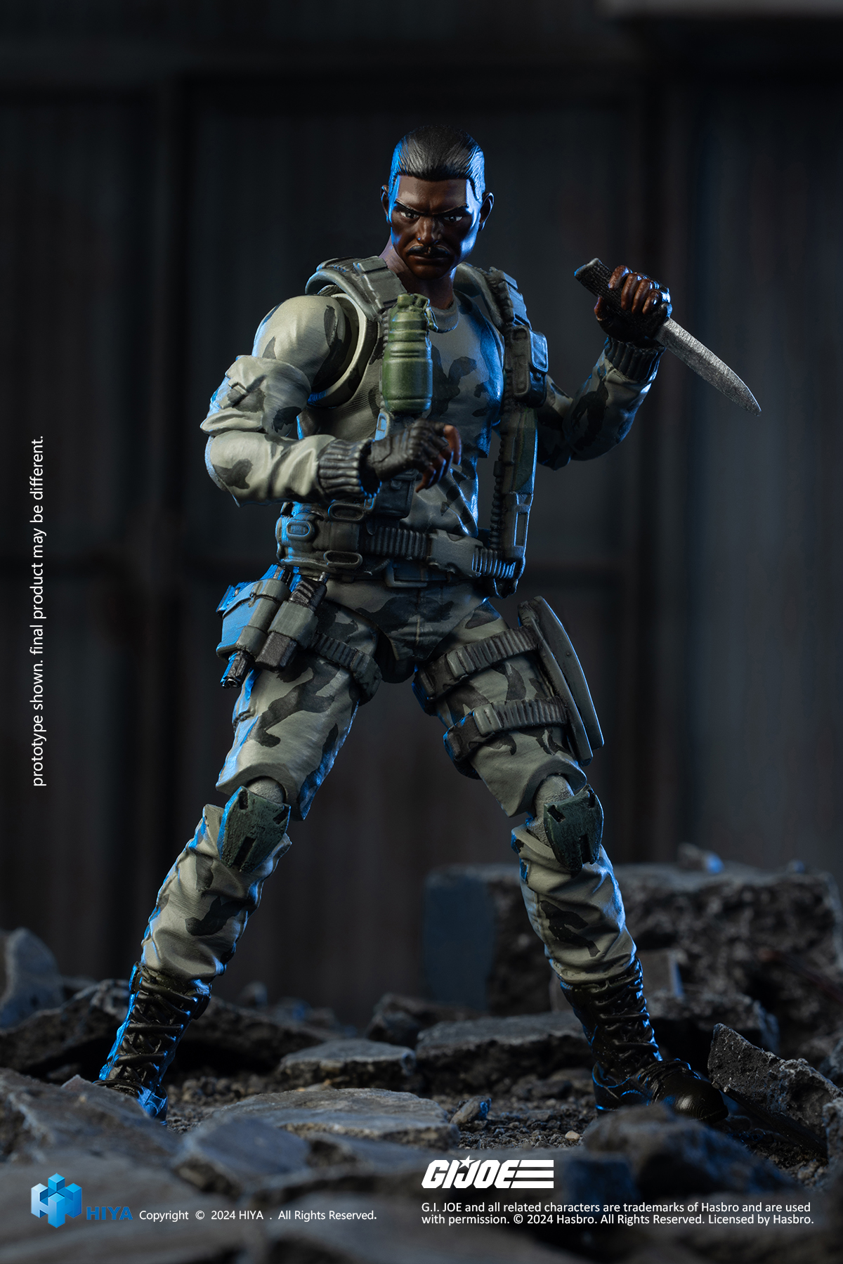 [สั่งจอง] Hiya Exquisite Mini Series EMG0360 1/18 : G.I.Joe Stalker