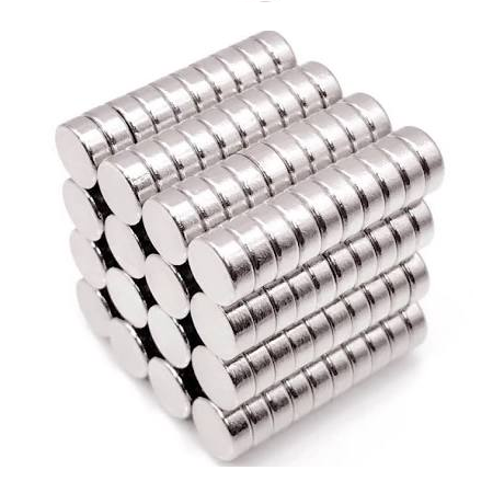 แม่เหล็กแรงสูงกลม Magnet neodymium iron boron super magnet strong magnetic magnet round magnet