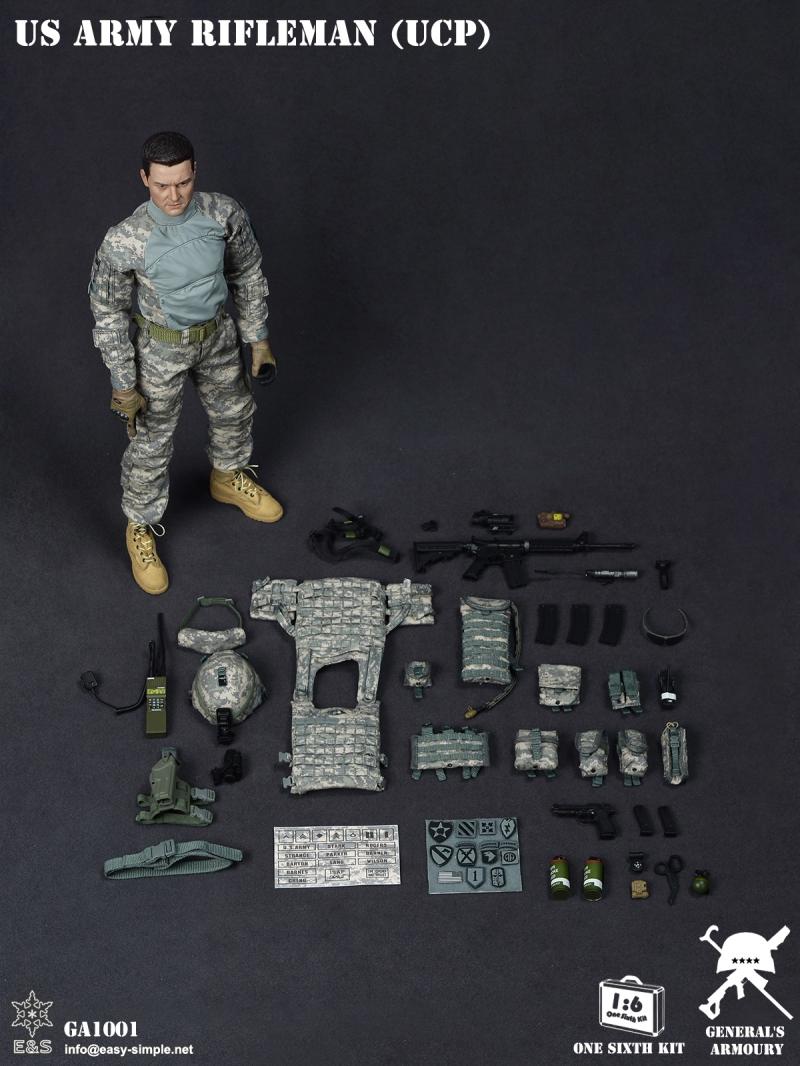 [สั่งจอง]General’s Armoury x Easy&Simple GA1001 US ARMY Rifleman (UCP)