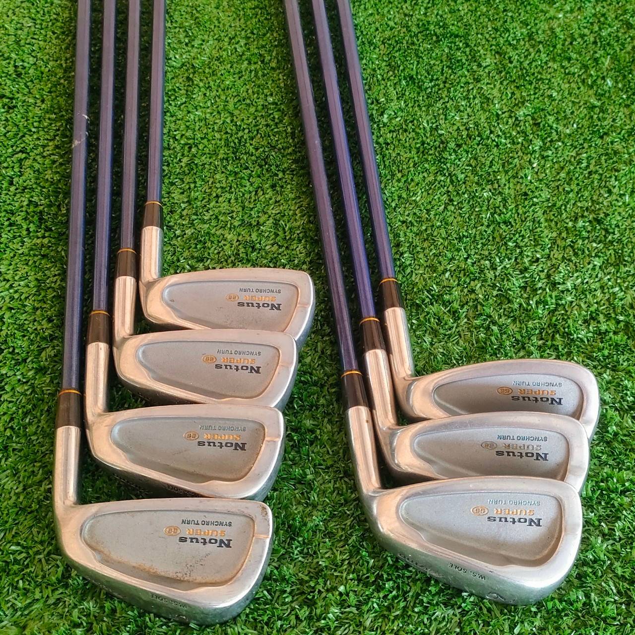 ชุดเหล็ก MIZUNO NOTUS SUPER SYNCHRO TURN 55 มีเหล็ก 5-9 เเละ PW SW ก้าน MIZUNO NOTUS เหล็กคุณภาพจากญี่ปุ่น