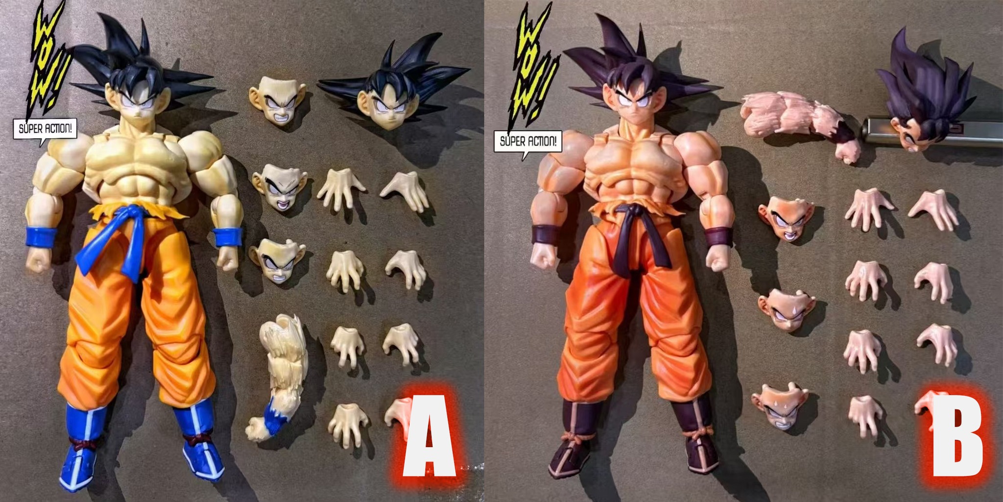 [สั่งจอง] Wow SuperAction Studio 1/12 : Goku kaioken 3.0