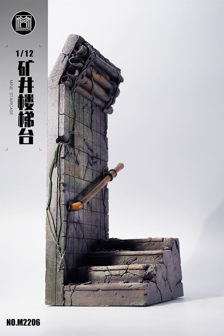 [สั่งจอง]mmmtoys M2206 1/12 : Mine Staircase