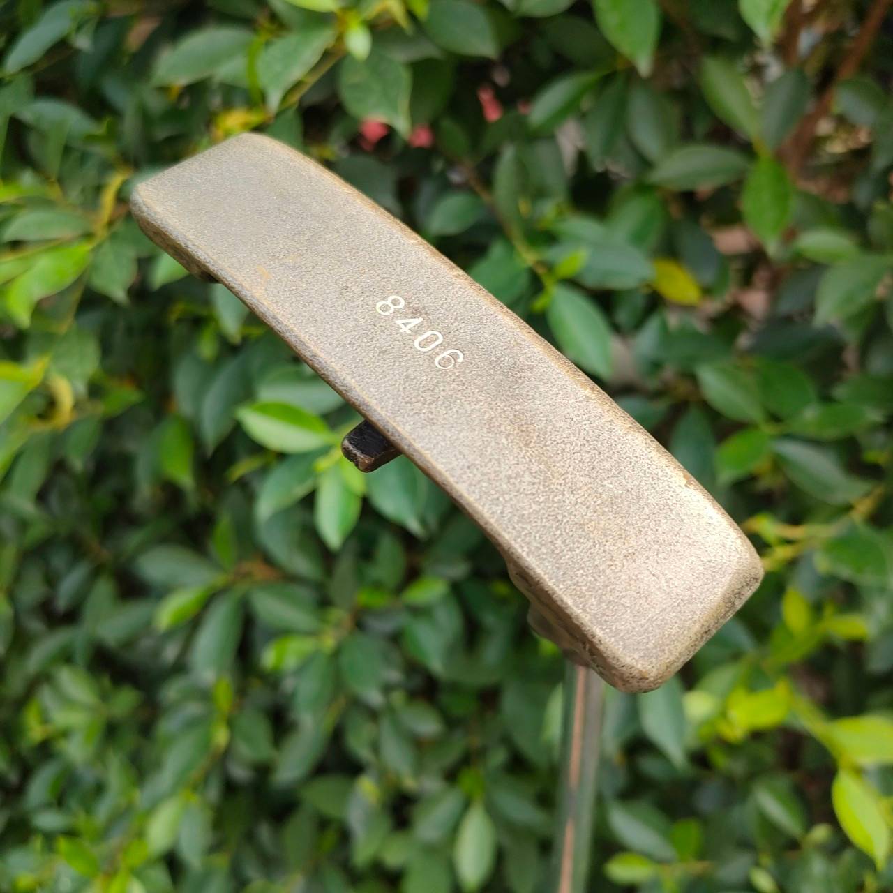 PUTTER MIZUNO 8406 ความยาว 34 นิ้ว ก้าน GOLD CREST ทองเหลือพรีเมี่ยมญี่ปุ่นหายาก