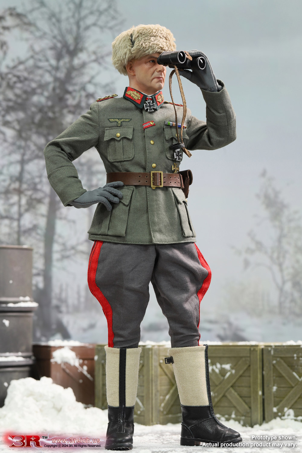 [พร้อมส่ง] 3R GM655 1/6 : WWII German Generalfeldmarschall of the Sixth Army - Friedrich Paulus