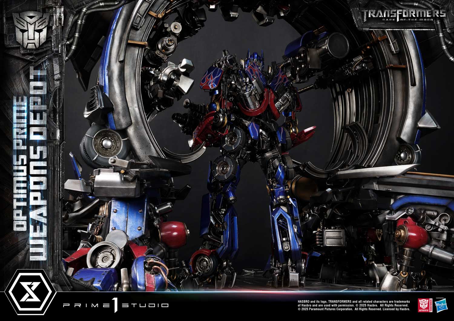 [สั่งจอง] Prime 1 Studio MMTFM-38: Optimus Prime Weapons Depot (Transformers: Dark of the Moon)