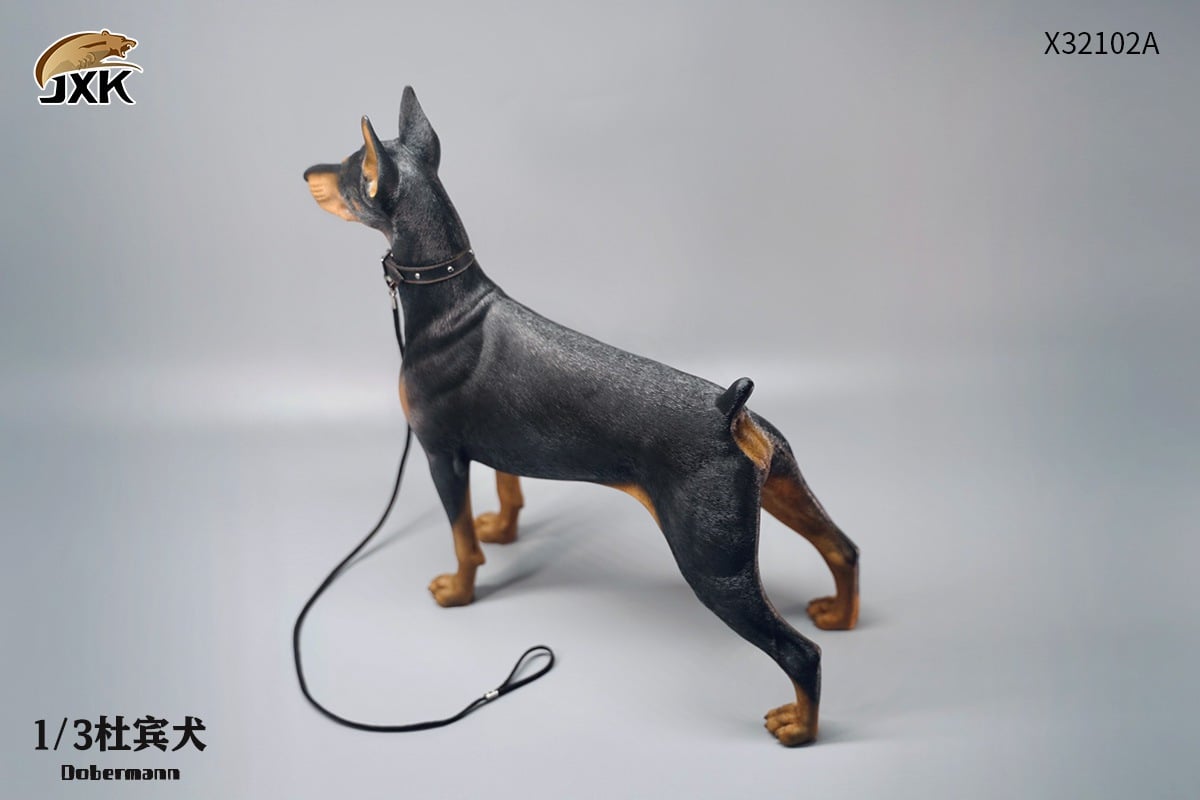 [สั่งจอง]JXK X32102 1/3 : Doberman Animal Model