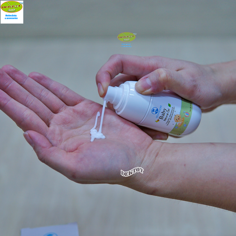 เจลสมุนไพรสูตรเปปเปอร์มิ้น Vidhyasom Baby Natural Gel 45 กรัม