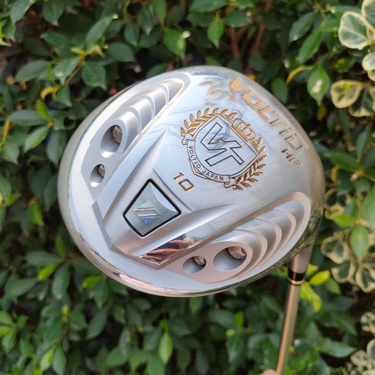 DRIVER KATANA VOLTIO HI2 องศา 10 ก้าน TOUR AD FLEX R หัว PLATINUM ตีไกลกว่ารุ่นปกติมาก HI2 เด้ง X2 ตีตรงมากๆ หมุดถ่วงสี่จุด ตีไกลมากๆ เด้งๆ ตีเบาๆก็ไกลจัด