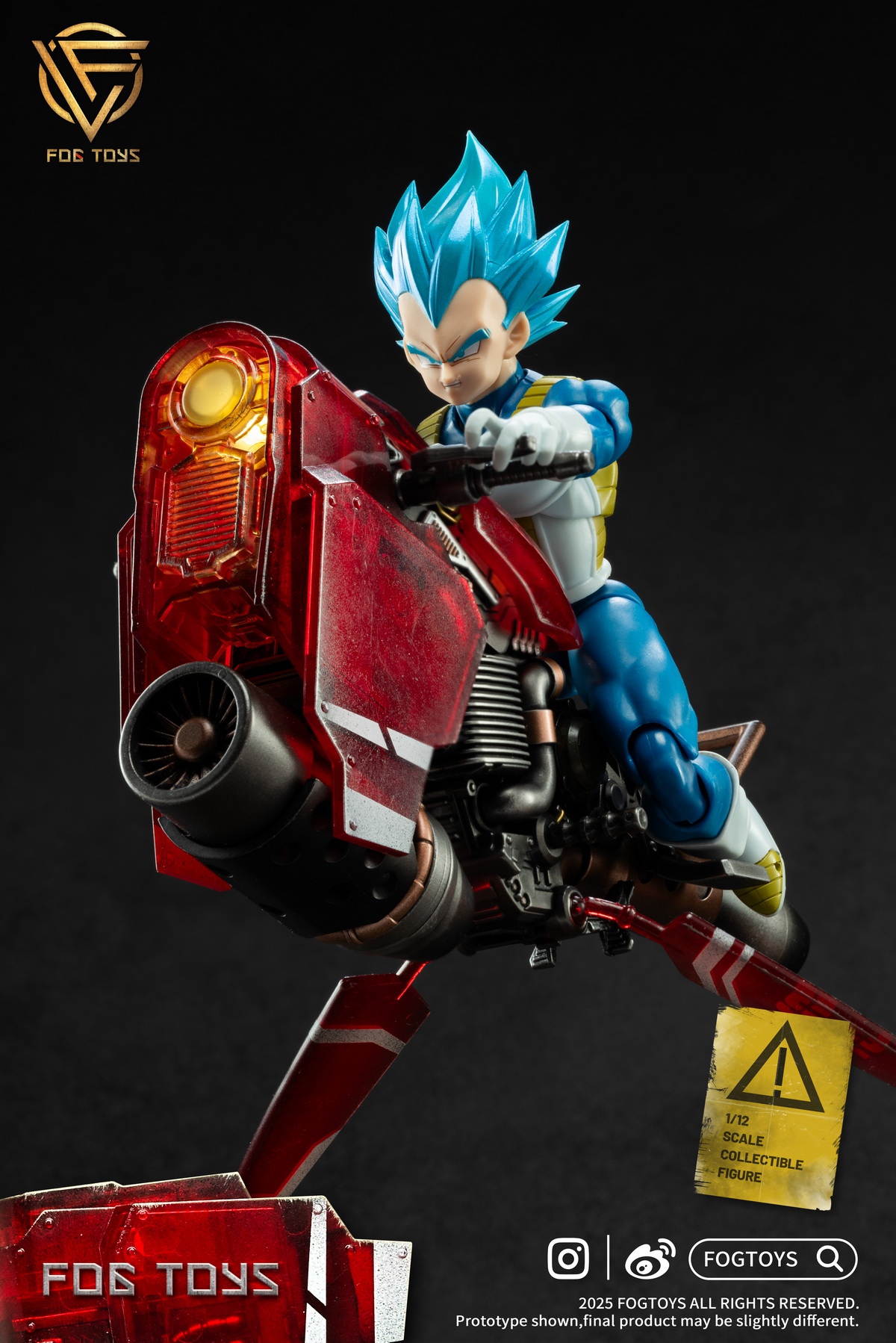 [สั่งจอง]FOGTOYS 1/12 : “Falcon” Translucent .VER