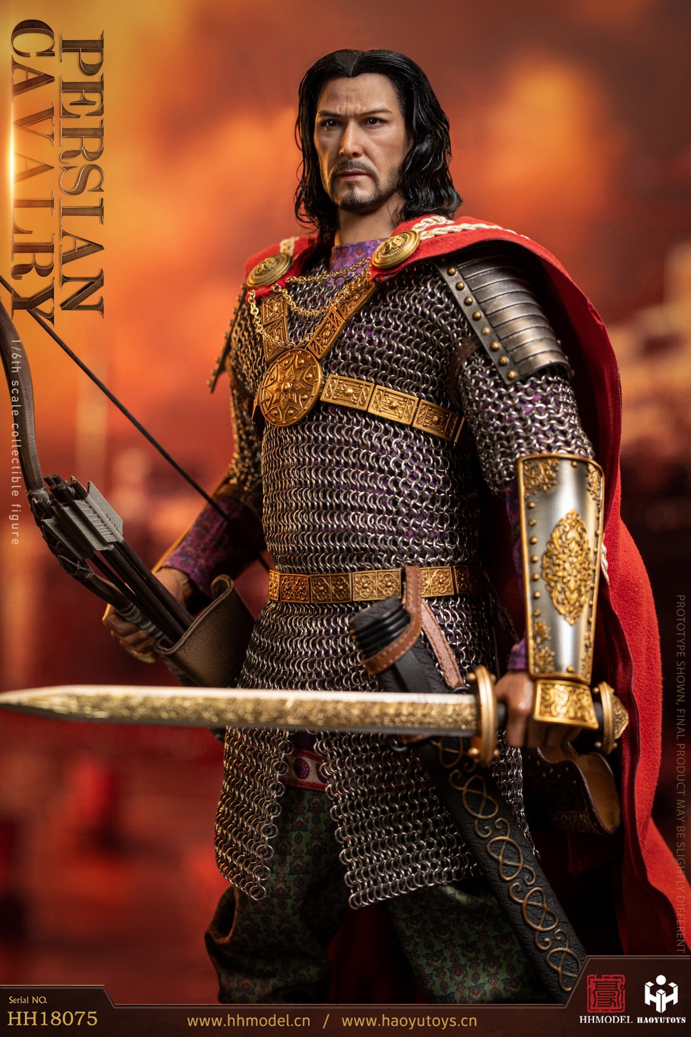 [สั่งจอง] HHMODEL & HAOYUTOYS 1/6 Imperial Legion - HH18075 : Persian heavy cavalry