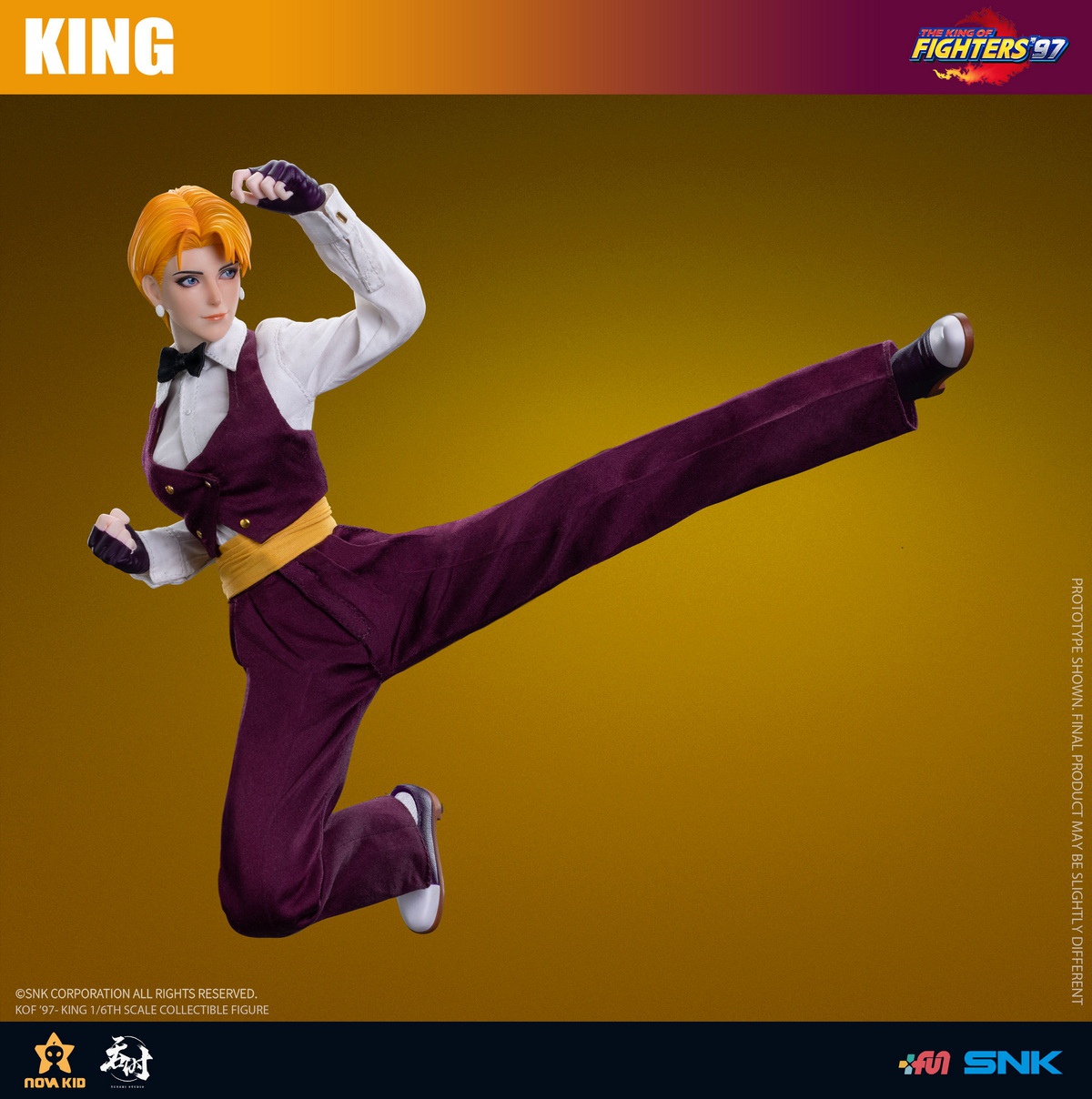 [สั่งจอง] TUNSHI STUDIO TS-XZZ-006 1/6 : SNK - THE KING OF FIGHTERS '97 – KING