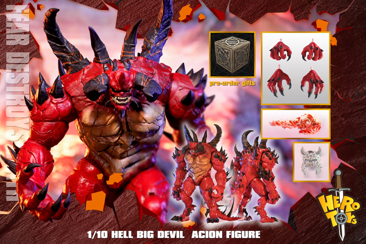 [สั่งจอง]Hero toys 1/10 : Hell Big Devil Diablo