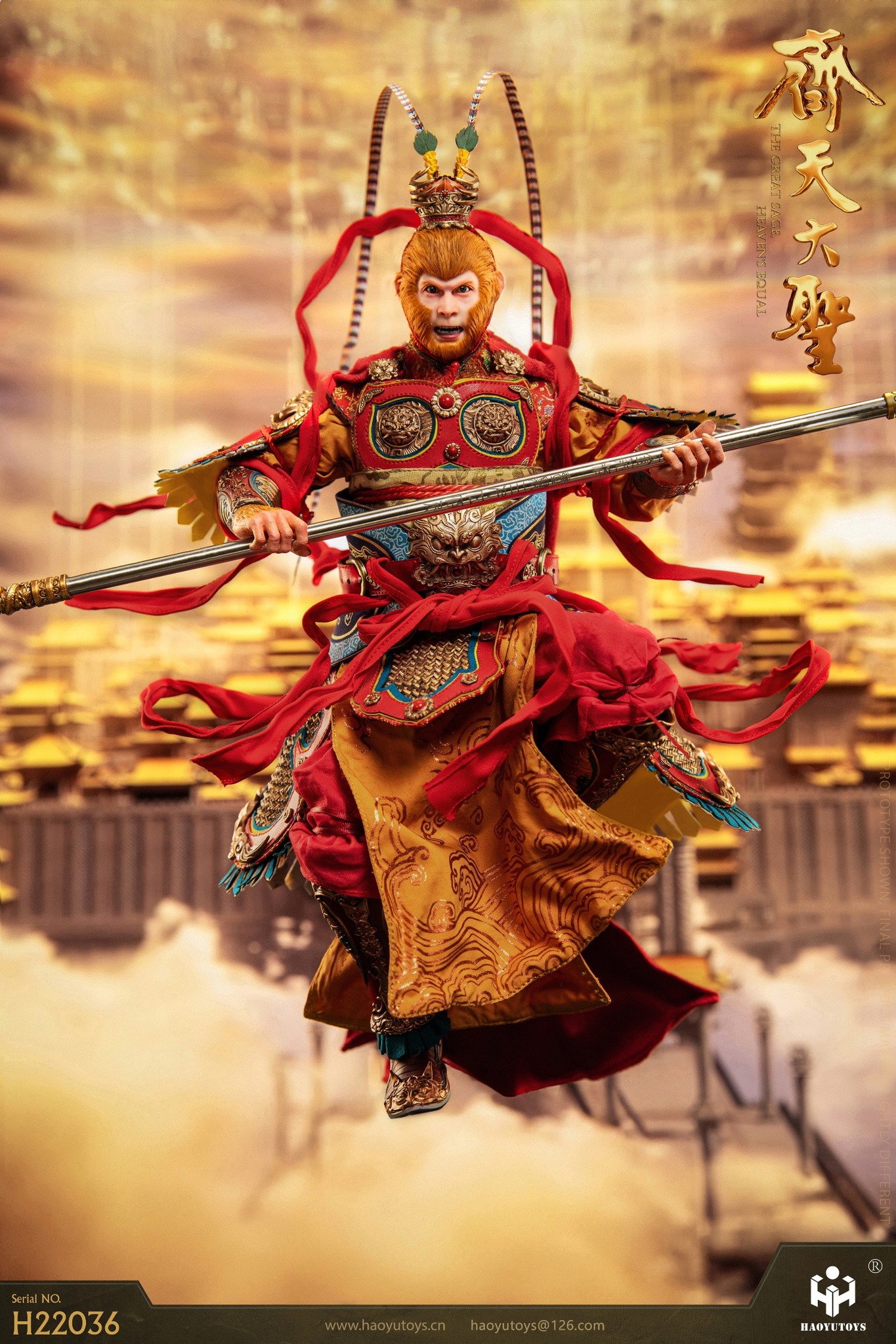 [สั่งจอง] HAOYUTOYS : 1/6 Myth series - HH22035 : Monkey King's Return version