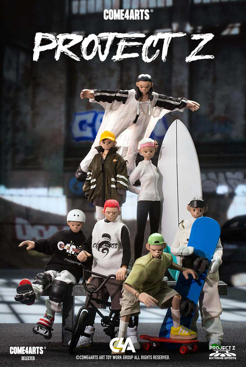 [สั่งจอง]COME4ARTS (tide) 21cm extreme sports