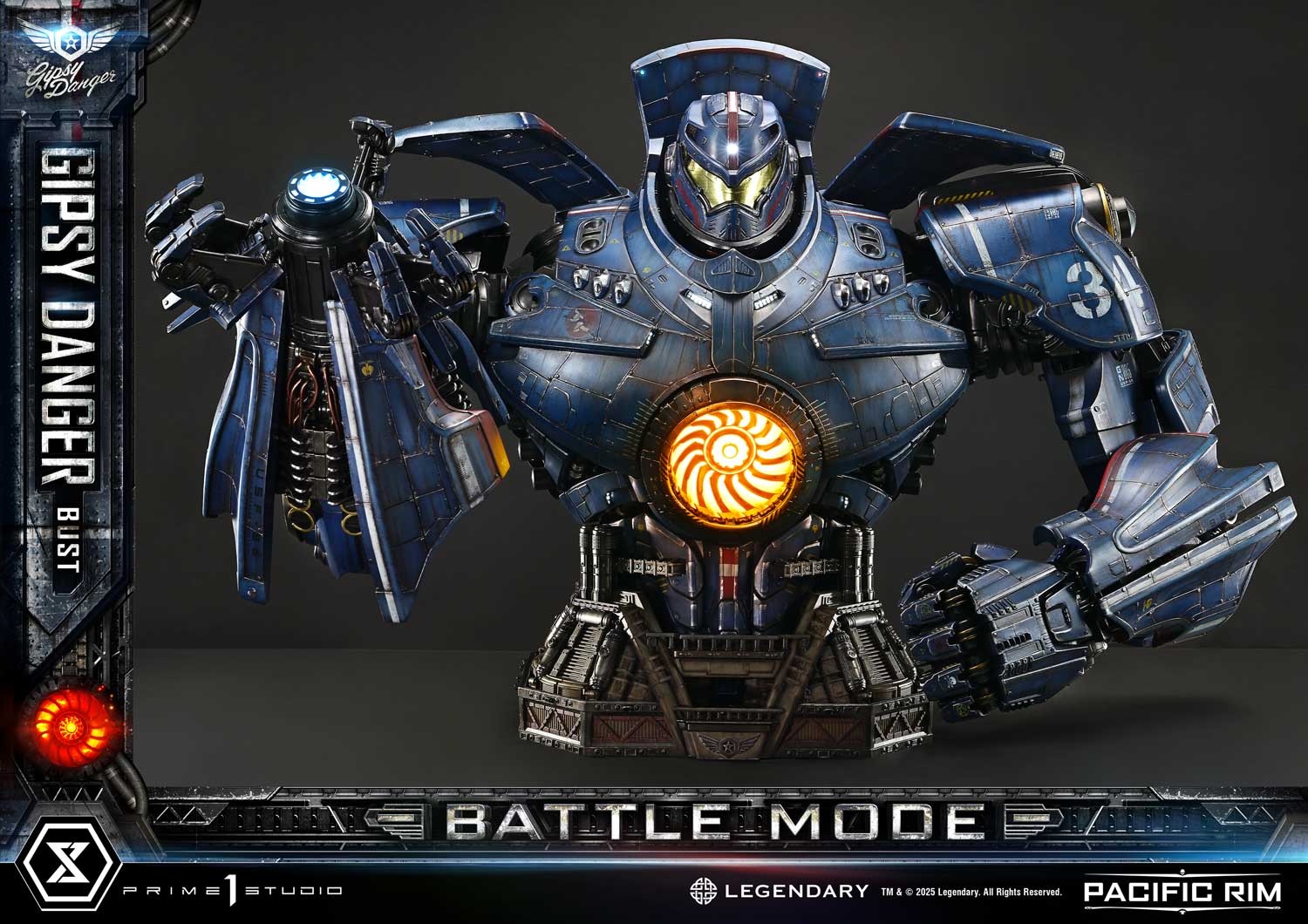 [สั่งจอง]Prime 1 Studio LSPACRIM-02 : Gipsy Danger Battle Mode (Pacific Rim)