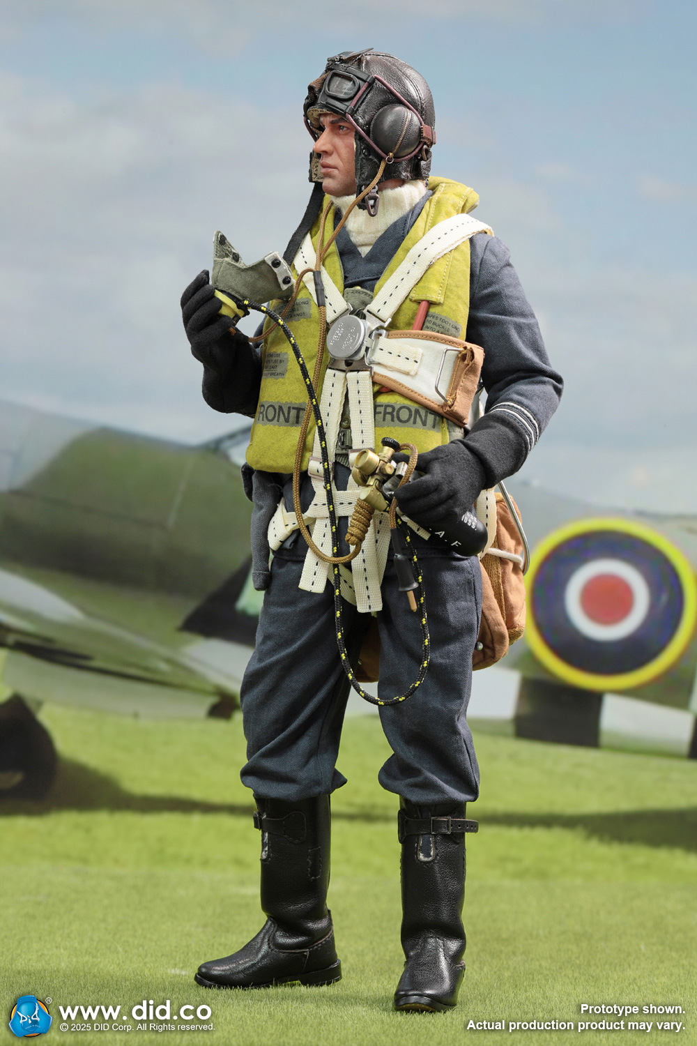 [สั่งจอง]DID K80187 1/6 : WWII British Pilot Squadron Leader – Tom