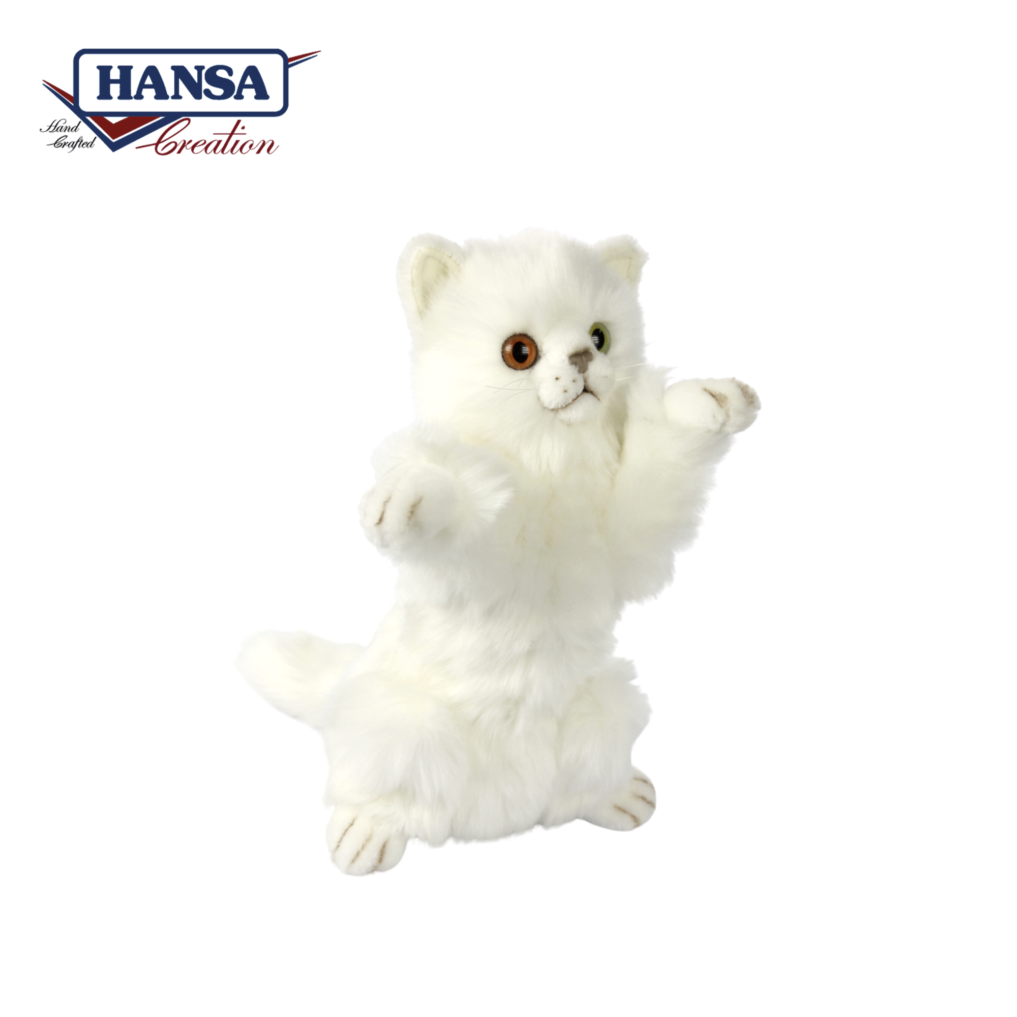 7454 Playful Kitty (Green / Orange Eye) 25 cm.H