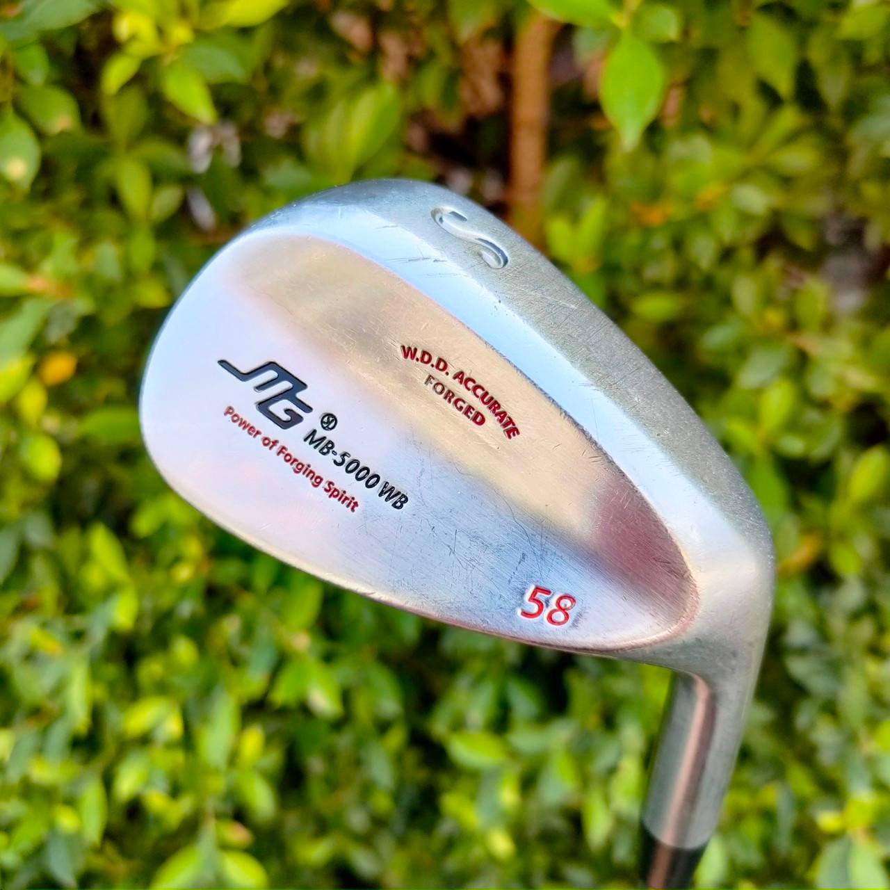 WEDGE MG MB-5000 WB FORGED องศา 58 ก้าน PROJECT X 6.0 กริพ IOMIC สุดยอด WEDGE FORGED PREMIUM JAPAN นุ่มแน่น ได้ฟีลมาก ไม้กอล์ฟมือสอง ของแท้ BY NakaraLuxurious