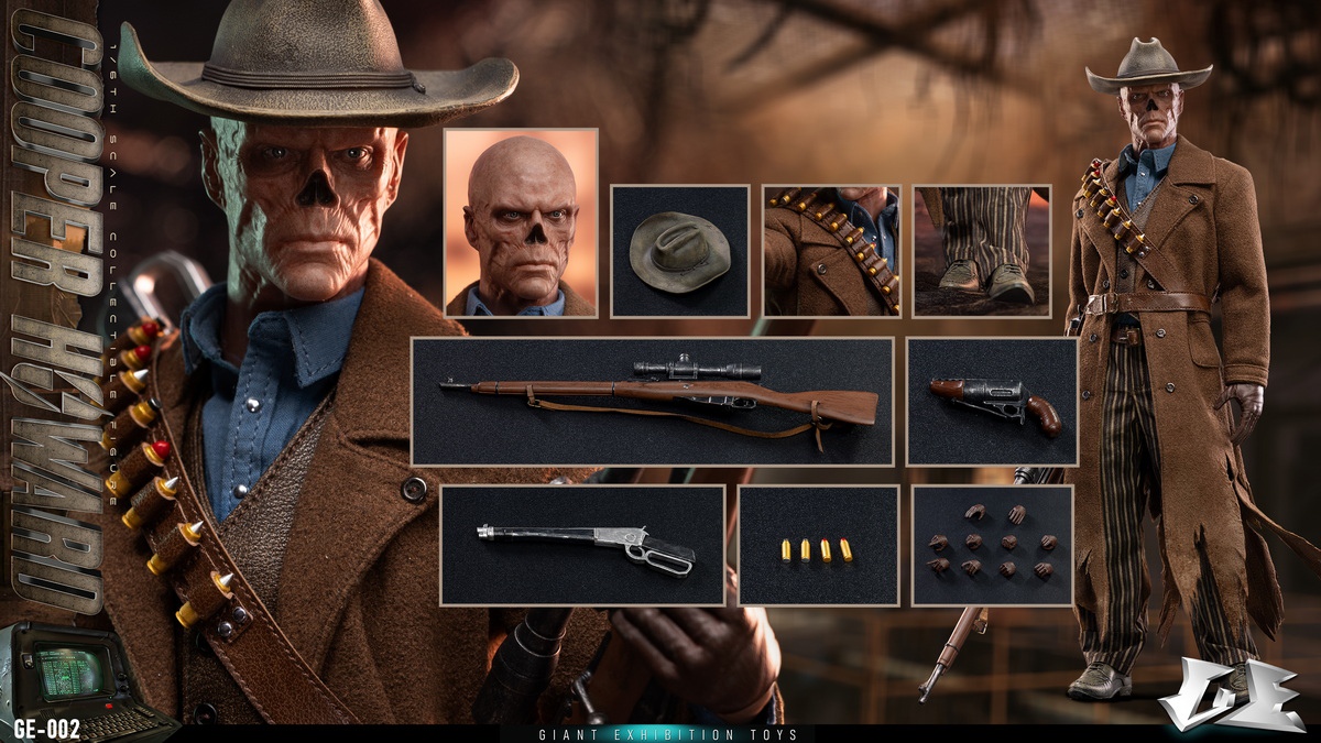 [สั่งจอง]Giant exhibition toys GE-002 1/6 : Shi Gui Cooper Howard