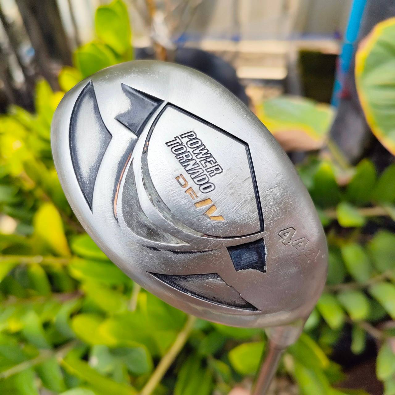 HYBRID KASCO POWER TORNADO DF-IV 444 ก้าน TOUR GRIND TG-6250 FLEX R LOFT*22 FLEX*R ก้านกราไฟต์ *** หัว เจ้าของเก่า แต่งสี ขัดสีออก *** ไม้กอล์ฟพรีเมี่ยมมือสอง ของแท้ By NakaraLuxurious