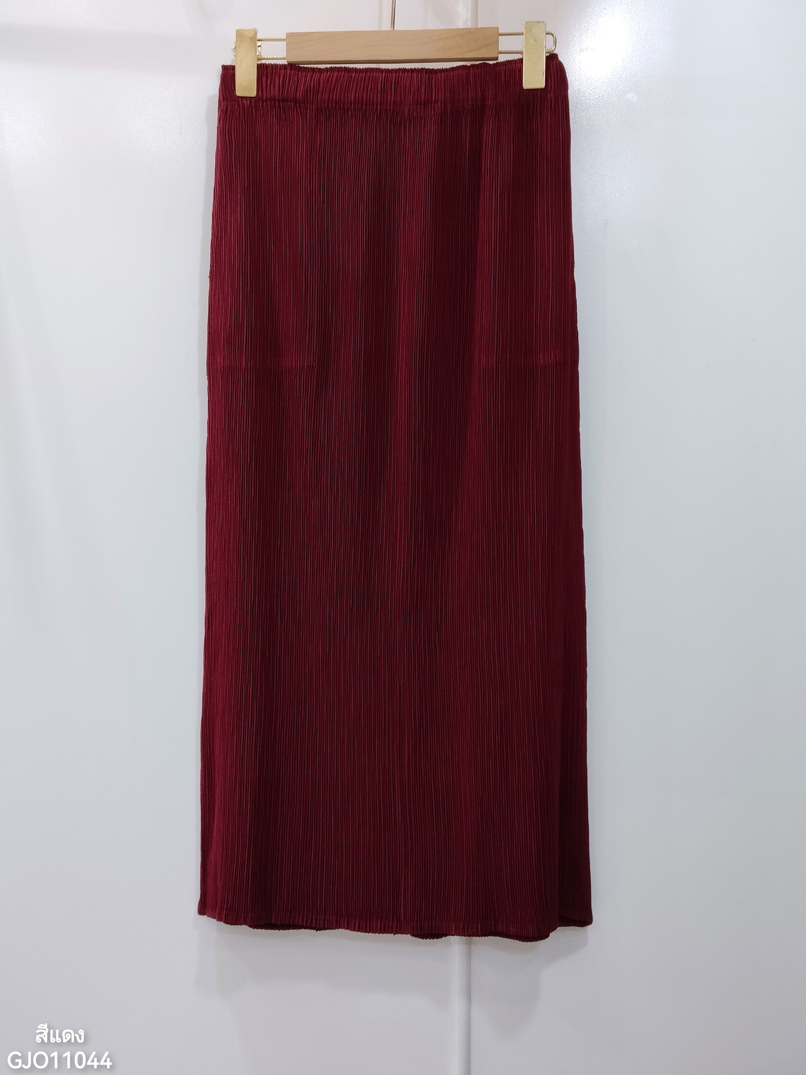 ปรับราคาลง20%!! ยาว 33นิ้ว! 2MUAY รุ่น GJO11044 กระโปรงพลีทผ้าแมตต์ PRNCIL PLEATED SKIRT 10 สี FREE SIZE