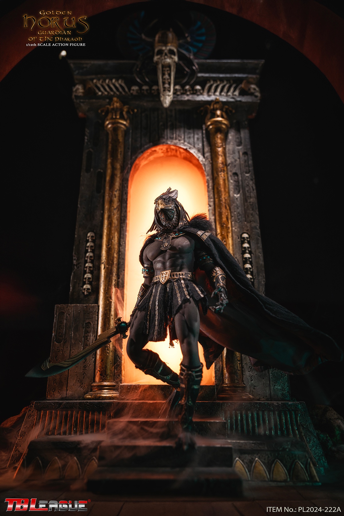 [พร้อมส่ง] TBLeague 1/12 : Horus Guardian of Pharaoh- Golden มีให้เลือก 3 แบบ