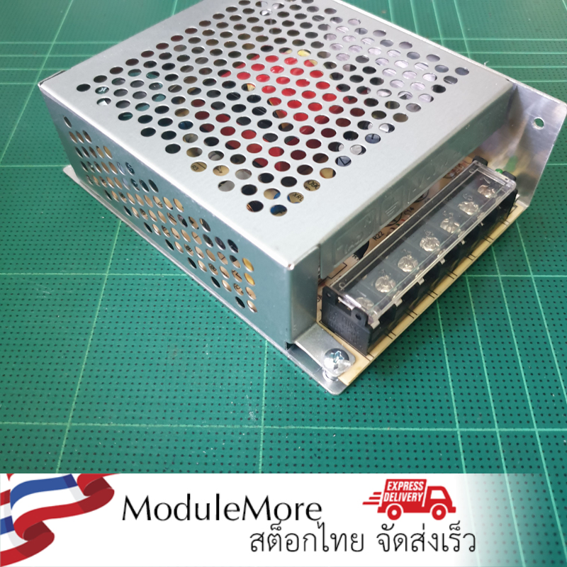 24V 5A สวิทชิ่งเพาเวอร์ซัพพลาย Switching Power supply ( 220v ac to 24v dc) switching power supply 24V5A small size (130) S-120-24